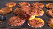 Gewinner Rezept Schwarzweiße Muffins mit laktosefreier Milch, ohne Ei und ohne Weizenmehl (Allergiker)