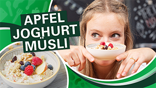 Apfel-Joghurt Müsli, Rezept im Video
